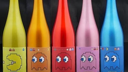 “飲んで、見て”楽しむパックマン40周年記念の日本酒が本日発売！5つのメタリックボトルにパックマンやゴーストたちをデザイン