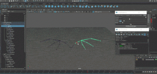 Layer Dynamics for Maya - ボーンに対しセカンダリアニメーションを簡単に生成する事が出来るMaya向けツール