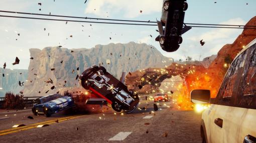 破壊と疾走の『Dangerous Driving 2』発表。『Burnout』シリーズ開発陣が手がけるレースゲームはオープンワールドに