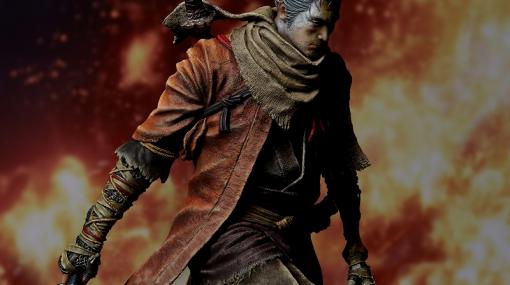 隻腕の狼、戦国に忍ぶ。「SEKIRO」より主人公「狼」の大型スタチューが登場！予約特典で義手忍具が付属