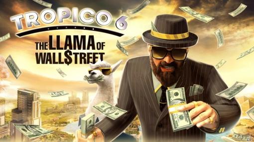 PS4「トロピコ 6」新ミッション「ウォール街のラマ」や物価を操作する機能を追加するDLCが配信！