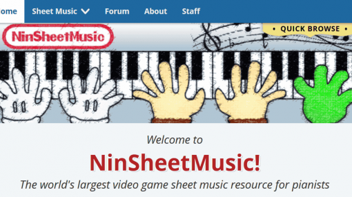 無料で「どうぶつの森」「ゼルダの伝説」「ポケモン」シリーズなどゲームBGMのピアノアレンジや楽譜PDFをダウンロードできる「NinSheetMusic」 - GIGAZINE