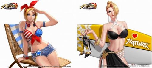 「KOF ALLSTAR」，統合ガチャに水着姿のマチュア，ブルー・マリーが登場