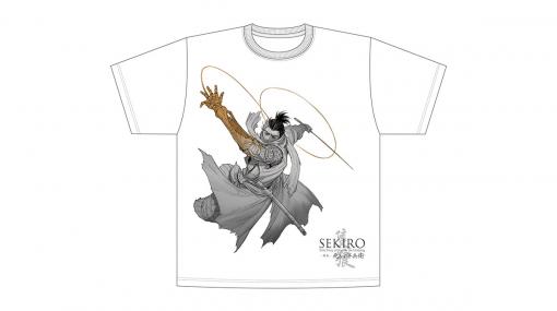 『SEKIRO』のコミカライズ作『SEKIRO 外伝 死なず半兵衛』がTシャツに。“隻狼”や“死なず半兵衛”など、山本晋先生描き下ろしイラストがかっこいい