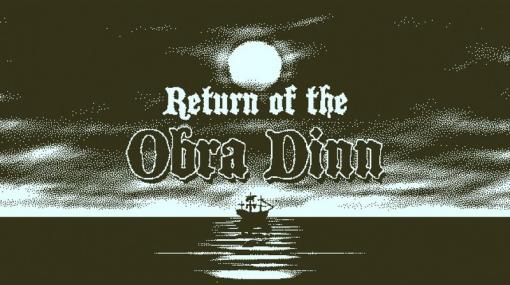 本格的な推理アドベンチャー「Return of the Obra Dinn」、PS4/Xbox One/Switch向けに今秋発売決定！