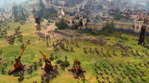 シリーズ最新作「Age of Empires IV」の初のゲームプレイトレイラーが公開。美麗なグラフィックスで描かれる大規模戦闘シーンに注目