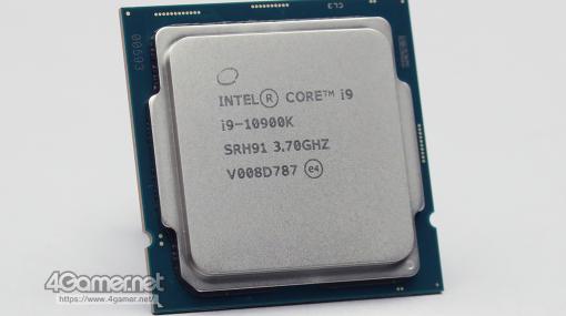 Intelの新型CPU「Core i9-10900K，Core i7-10700，Core i5-10600K」レビュー。Comet Lake-Sのゲーム性能はRyzen 3000を超えたのか？