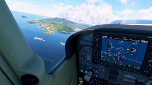 フライトシム『Microsoft Flight Simulator』マルチプレイでは現実世界のフライト状況や気象などをリアルタイムで反映可能