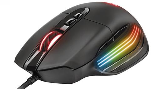 側面LEDで派手な見た目のTrust Gaming製マウスが国内発売