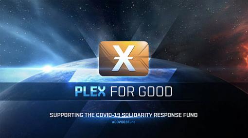 「EVE Online」で，新型コロナウイルスの感染防止に取り組む人々を支援する「Plex for Good」キャンペーンがスタート