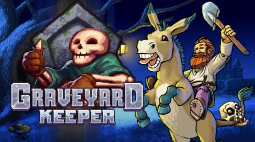 Nintendo Switch版『Graveyard Keeper』の発売日が2月6日に決定。「暗黒牧場物語」の呼び名を持つ墓地経営シミュレーションゲーム