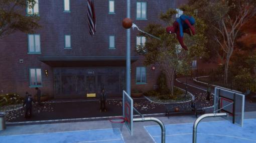 PS4『Marvel’s Spider-Man』のバスケットコートでダンクを成功させたい。15時間にもおよぶ飽くなき挑戦の末