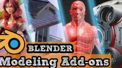 Blender Addons for Modeling and Animation - InspirationTutsによるBlender用アドオン一挙紹介映像（モデリング18種＆アニメーション11種）