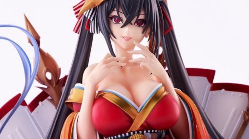 ぺろっと出す舌が“オトナ”な雰囲気を演出！ 「アズールレーン」より「大鳳」のフィギュアが登場肩が露出する衣装もセクシーなコトブキヤショップ限定品