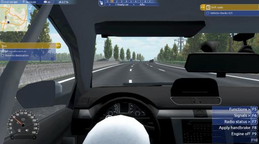 Steamにて『Autobahn Police Simulator』が4月8日まで無料配布中。細かな要素を搭載した、ほぼ不評な高速警察シミュレーター