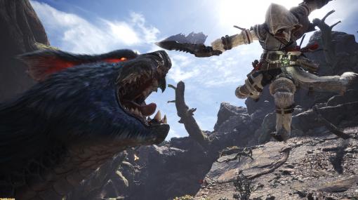 『MHW：アイスボーン』に『アサシンクリード』とのコラボクエストが登場！歴戦個体に挑み、特殊装具“アサシンの装衣”を強化しよう