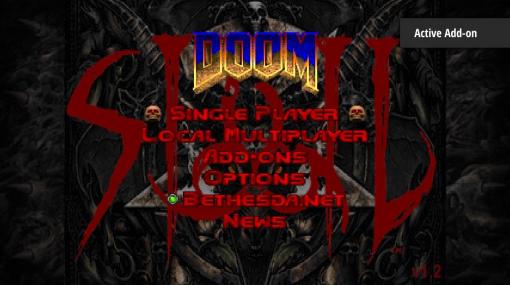 現行機向け『DOOM』『DOOM II』アップデートにてアドオン機能追加。John Romero氏の「SIGIL」などがプレイ可能に