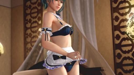 水着を“引っ張る”お楽しみも……!? 「DOAXVV」にてGAME Watchイチオシ水着「おつまみピンチョス」がピックアップ中！ガチャの開催期間は本日8月21日23時59分まで