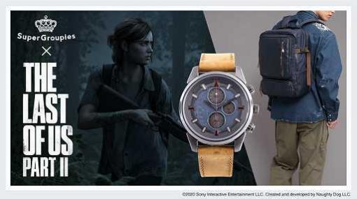 成長したエリーをイメージした「The Last of Us Part II」グッズの予約受付がスタート。腕時計，ジャケット，バックパック，財布がラインナップ