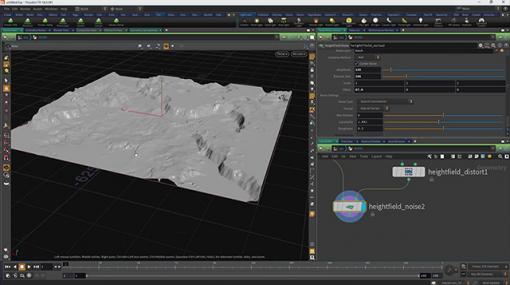 ［お知らせ］第109回：地形基礎編（1）〜基本的なノードの繋ぎ方を理解しよう〜が配信開始（Houdini COOKBOOK +ACADEMY） - ニュース