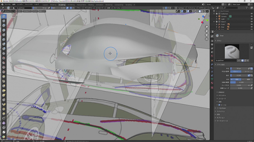［お知らせ］第52回：クルマモデリング（5）～ボディのモデリング（4）～が配信開始（BlenderでCGをはじめよう！ゼロから学ぶ3DCG教室） - ニュース