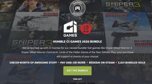 『Sniper Ghost Warrior 3』『Sniper Ghost Warrior Contracts』などが含まれた「HUMBLE CI GAMES 2020 BUNDLE」販売開始