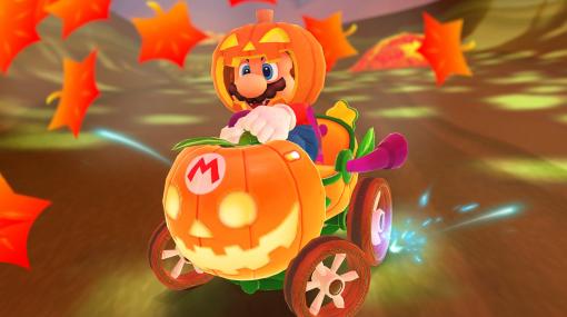 「マリオカートツアー」にて「ハロウィンツアー」がスタート！カボチャを被ったマリオなどが新登場