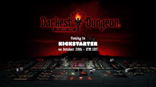 ボードゲーム版『Darkest Dungeon』のKickstarterがたった一日で100万ドル以上を調達して成功