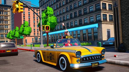 『クレイジータクシー』を彷彿させるタクシーACT『Taxi Chaos』開発中。客を乗せ街を爆走し、なるはやで目的地まで届けろ