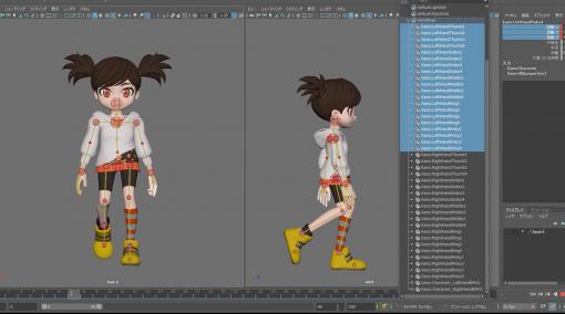 ゼロから始めるMAYAアニメーション 第5回：HumanIKを動かしてみる。②