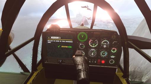 「1943」な雰囲気のVRSTG「1976 - Back to midway」が12月10日リリースへ。歴史を変えるため1943年にタイムスリップして戦う