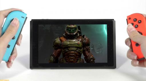 『Doom Eternal』地獄のデーモン軍団を蹴散らすFPSのSwitch版が12月8日配信決定。ジャイロセンサーを使ったモーション照準にも対応