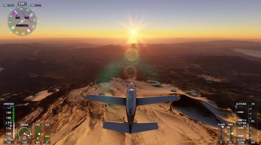 VR対応した「Microsoft Flight Simulator」で安全に初日の出フライトを楽しむVR酔いなし！　VRの空の旅は想像の遙かナナメ上をいくリアリティだった