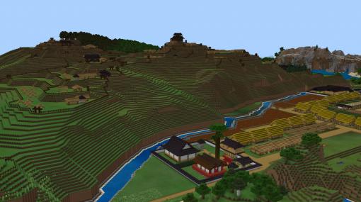 インプレス、「Minecraft」ゲーム内ストアにて難攻不落の“山城”を再現した新コンテンツ「馬城」を出品