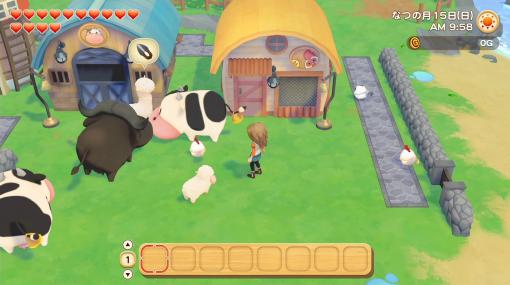Nintendo Switch向け完全新作『牧場物語 オリーブタウンと希望の大地』が発売。「ほのぼの生活ゲーム」シリーズの25周年記念作品
