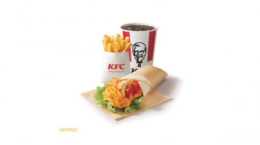 【ケンタッキー】毎日おトクなケンタランチ“ツイスターセット”が期間限定で500円に。20周年を迎える定番メニュー