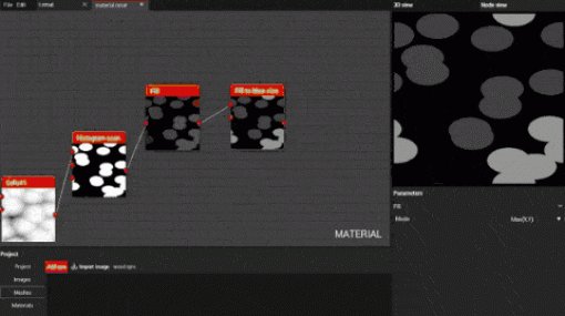 Agama Materials v0.8 - 新ノードを追加！ノードベースのマテリアル構築＆テクスチャベイキング＆3Dペイントソフト！無料！