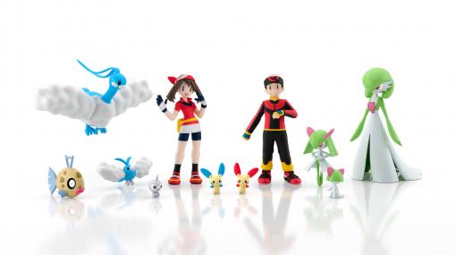 『ポケモン』ホウエン地方の1/20スケールフィギュア第2弾が8月に発売。プラスル、マイナンなどポケモン9種とトレーナーが登場