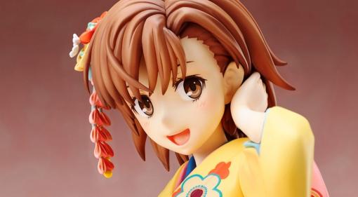 『とある科学の超電磁砲T』御坂美琴が振袖姿フィギュアが発売。F:NEXにて予約受付開始