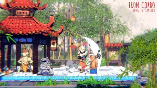 『スマブラ』+『悪魔城ドラキュラ』なアクションアドベンチャー『Iron Corbo: Kung Fu Janitor』日本国内向けに発表。Xbox One／Xbox Series X|S／Windows向けに開発中