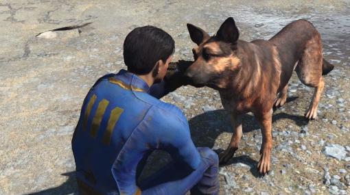 『Fallout 4』のドッグミートのモデルを務めた犬Riverが他界。武器ではなく相棒として、振る舞いまでゲーム内に実装されたキュートなわんこ