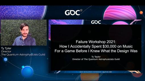 ［GDC 2021］今年もFailure Workshopがやってきた。作者自ら「最低のゲームと最高のサントラ」と評するリズムゲームに，何が起こったのか