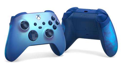 「Xboxワイヤレスコントローラー」に鮮やかな青の「アクアシフト」が登場。9月14日に数量限定発売