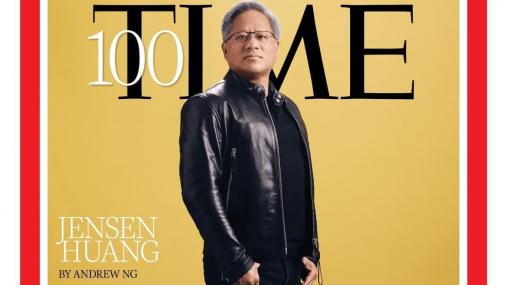 エヌビディア創業者／CEOのジェンスン・フアン氏が米タイム誌の選ぶ「世界で最も影響力のある100人」へ選出。おなじみの革ジャン姿で表紙を飾る