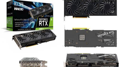 ELSA，2スロット厚でOC仕様のRTX 3080 Tiカードと，1スロット厚のGTX 1650カードを発売