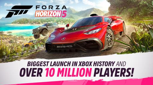 「Forza Horizon 5」，発売初週に1000万プレイヤーがプレイ。Xbox史上最大のローンチに