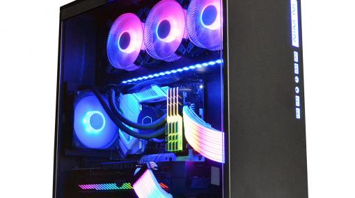 サイコム，ASUSのLED機能対応で内部が派手に光るゲームPCを発売