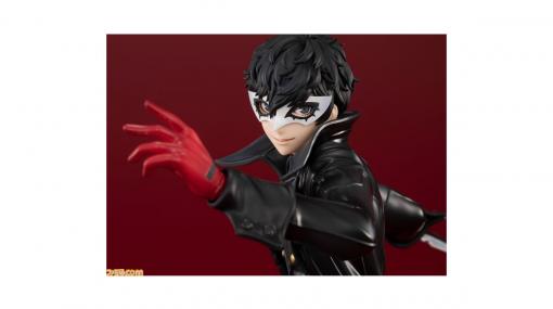 『ペルソナ5R』ジョーカーのフィギュアが予約受付中。マスクのON/OFFが切り替えられる前髪・ナイフ/銃を構えた腕パーツが付属