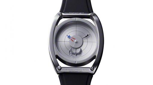 「シン・ウルトラマン」の禍特対をイメージした腕時計が予約受付中時針や裏蓋などにも作中のモチーフがデザイン