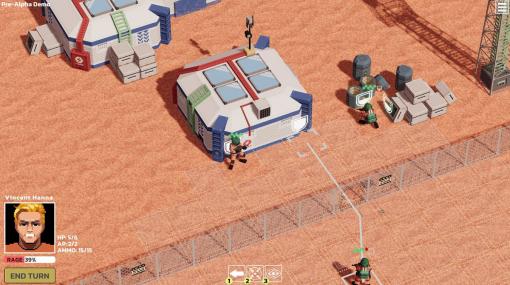 ターン制ストラテジー『Mars Tactics』正式発表。火星の資本派と労働派が繰り広げる戦略バトル